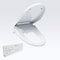 5Seconds Brand Electric Smart Bidet Toilet Seat Elongated Soft Close Bidet warm seat White 499802 - alternate 1